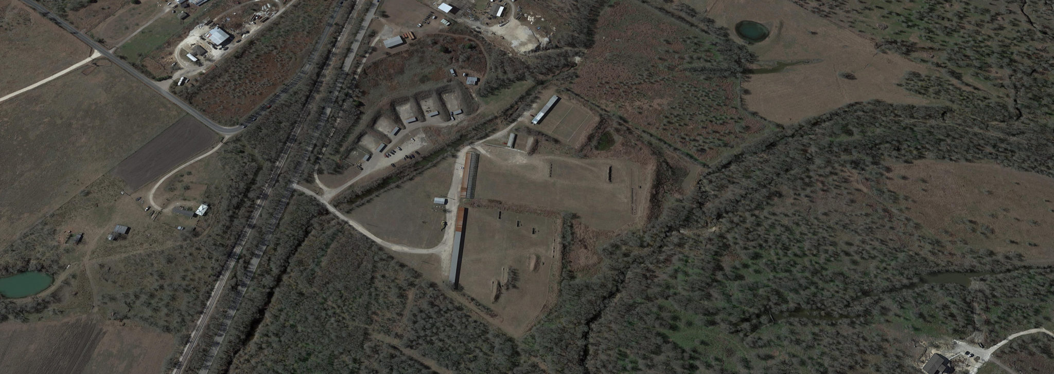 Austin Rifle Club from an aerial view