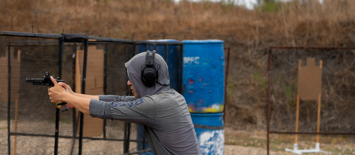 A chilly USPSA match day